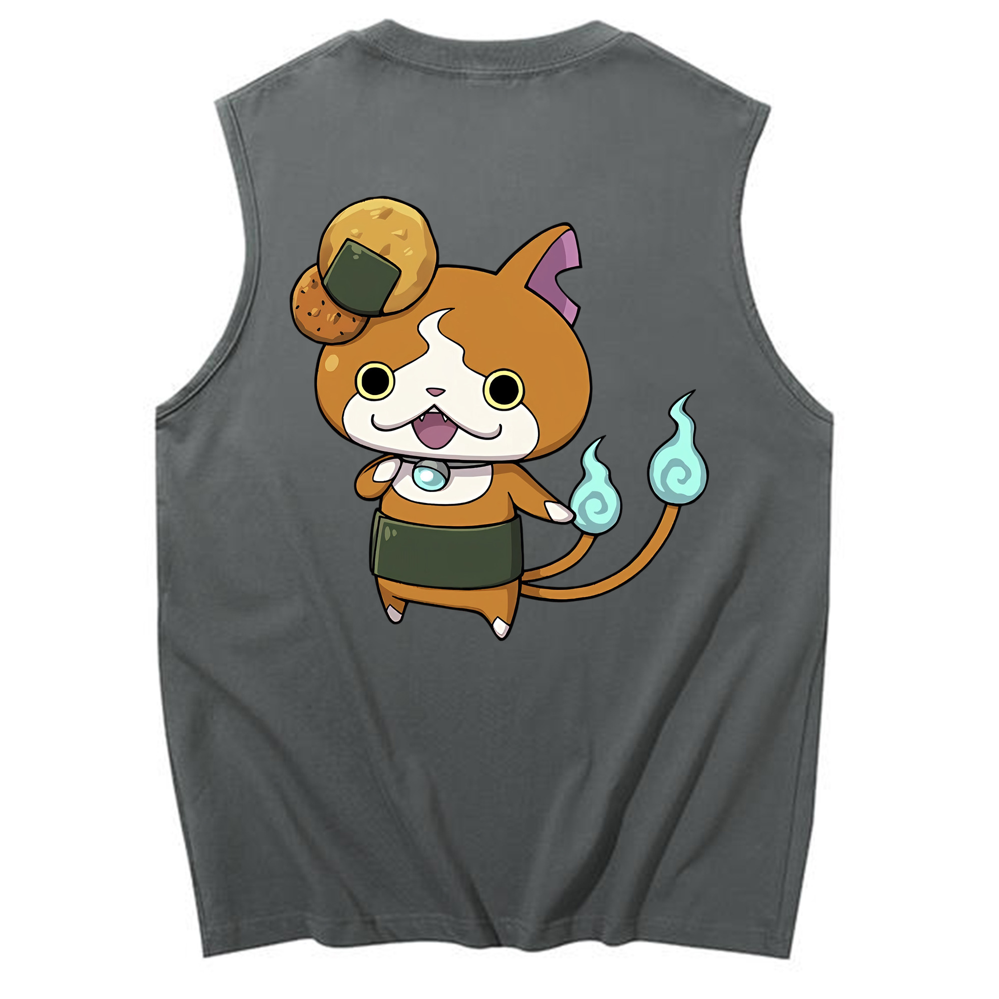 （画像用） 妖怪ウォッチ Yo-kai Watch コットン100％タンクトップ（背面プリント）